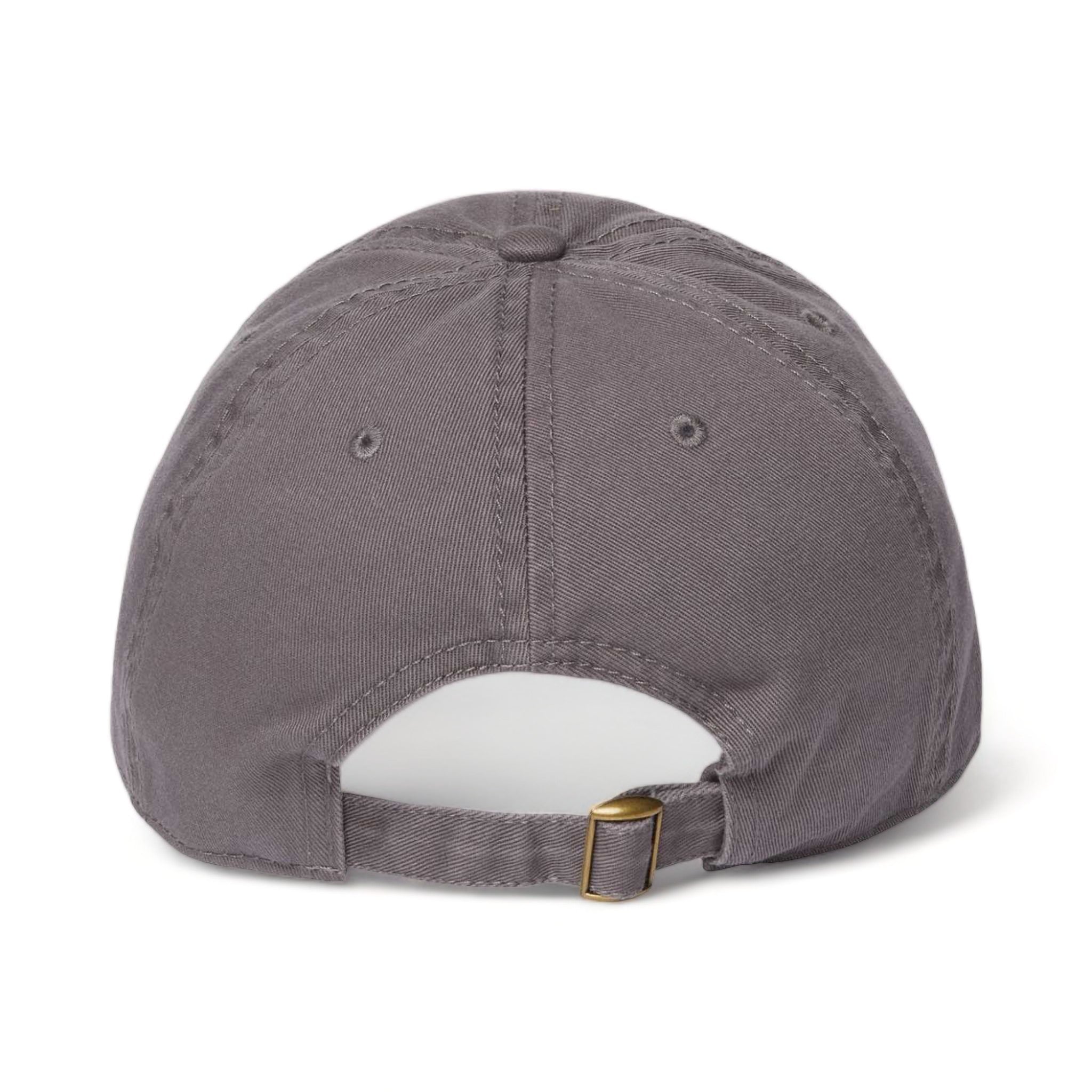 Back view of CAP AMERICA i1002 custom hat in charcoal