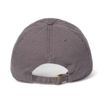 Back view of CAP AMERICA i1002 custom hat in charcoal