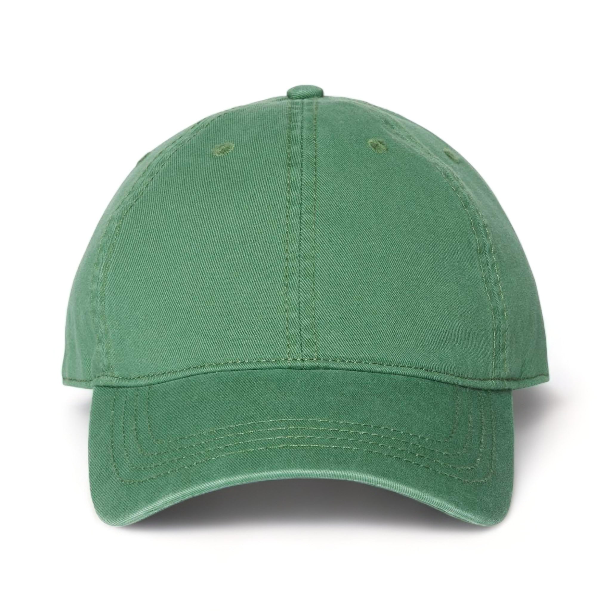 Front view of CAP AMERICA i1002 custom hat in green