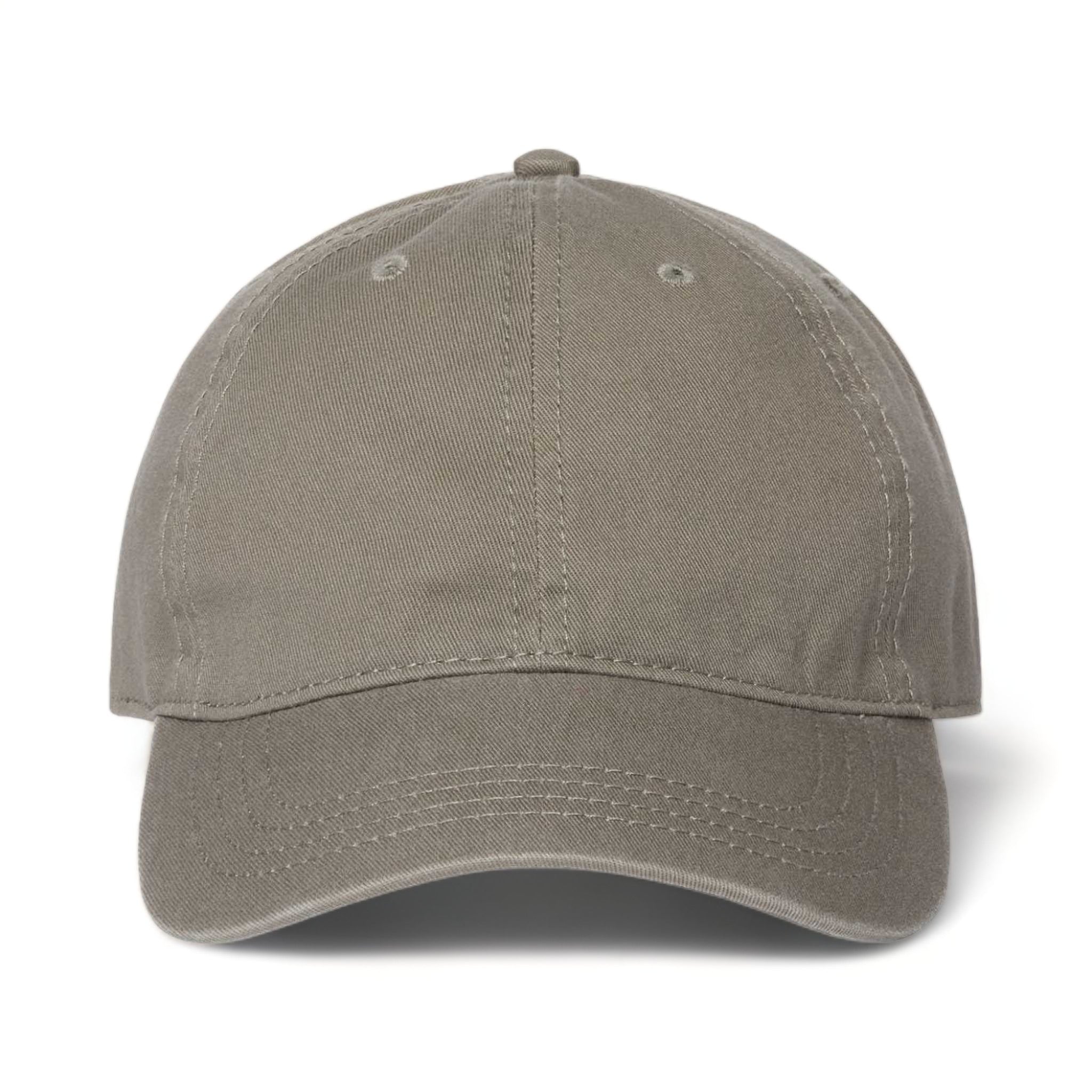 Front view of CAP AMERICA i1002 custom hat in grey