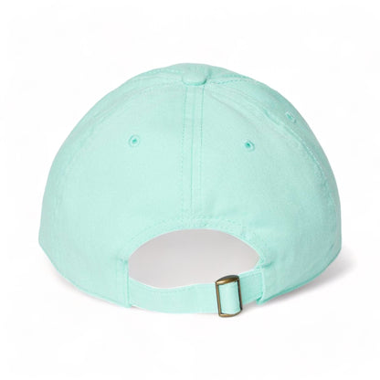 Back view of CAP AMERICA i1002 custom hat in mint