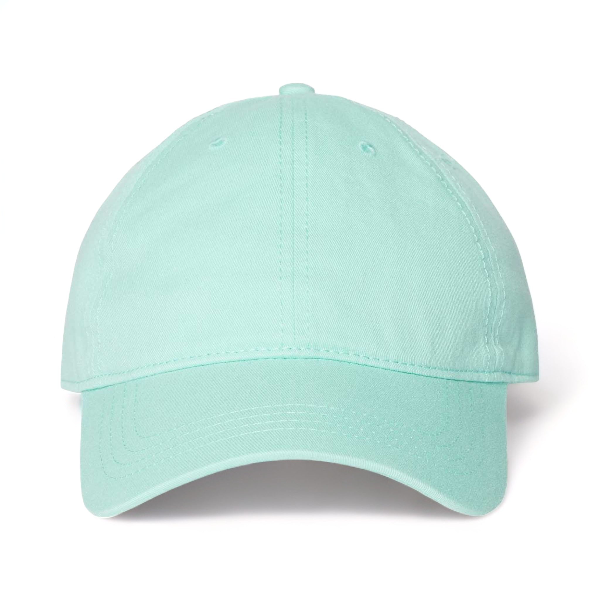 Front view of CAP AMERICA i1002 custom hat in mint