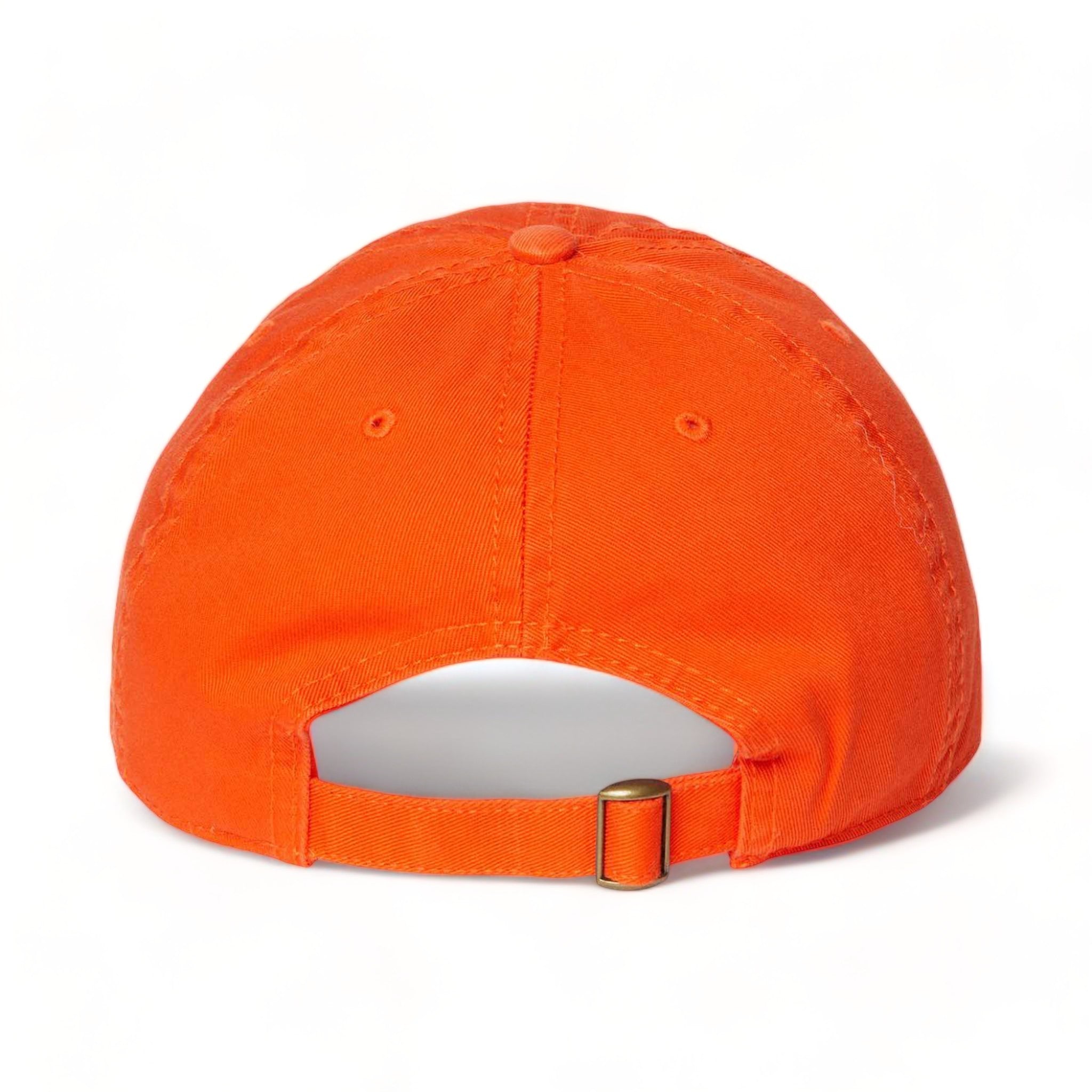 Back view of CAP AMERICA i1002 custom hat in orange