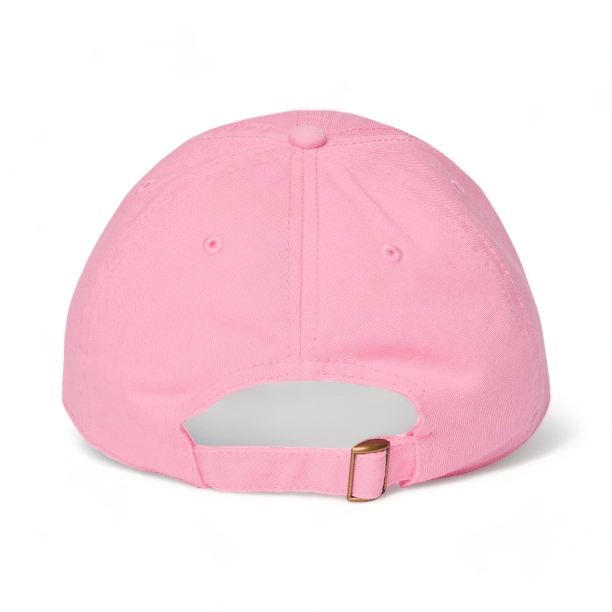 Back view of CAP AMERICA i1002 custom hat in pink