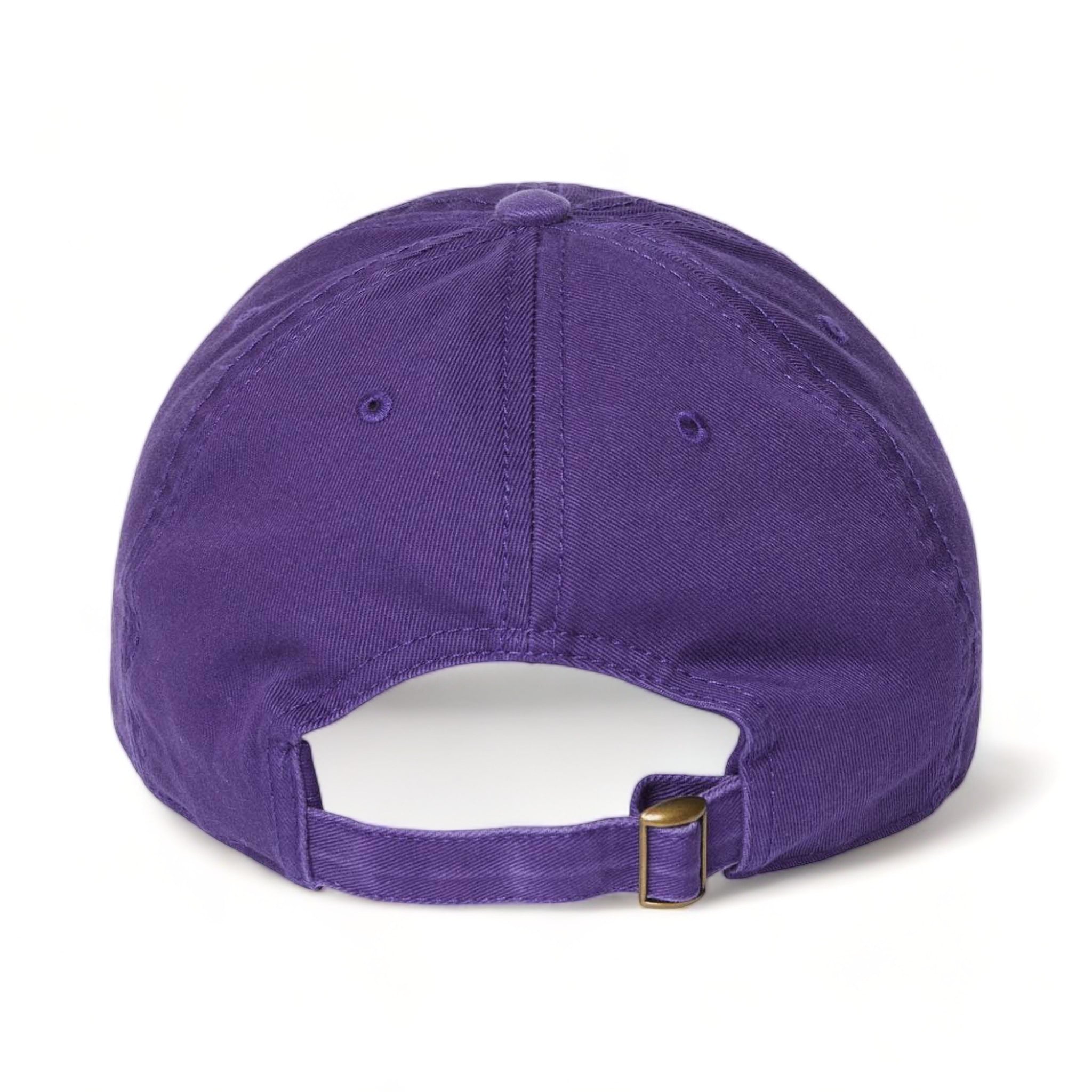 Back view of CAP AMERICA i1002 custom hat in purple