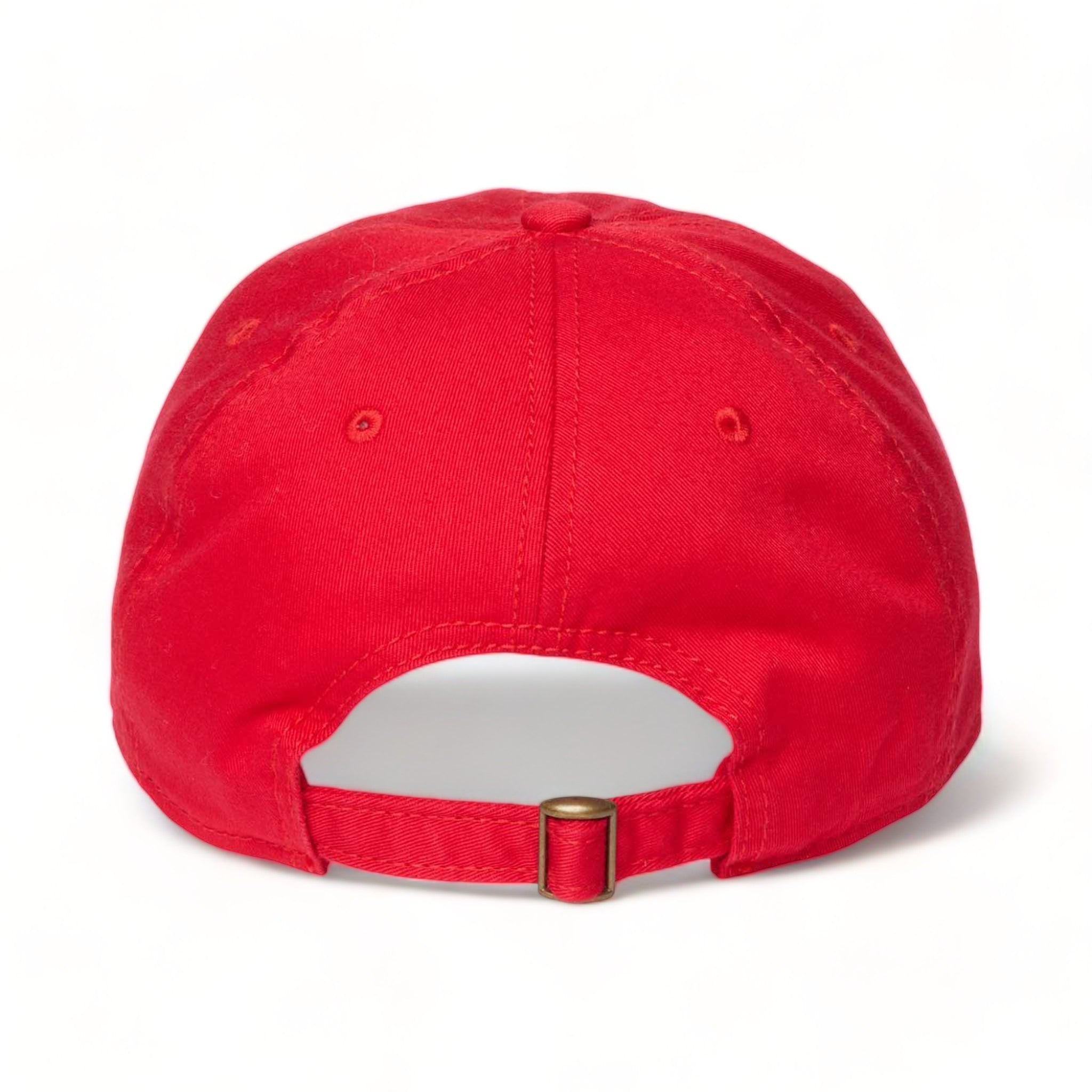 Back view of CAP AMERICA i1002 custom hat in red