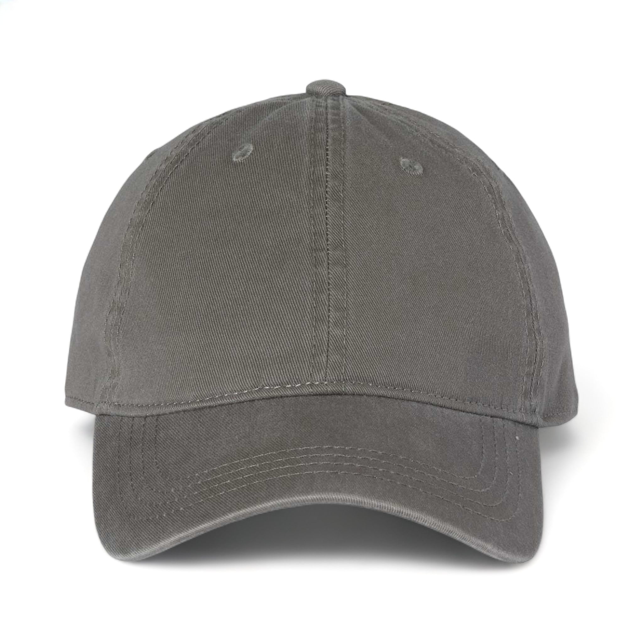 Front view of CAP AMERICA i1002 custom hat in sage