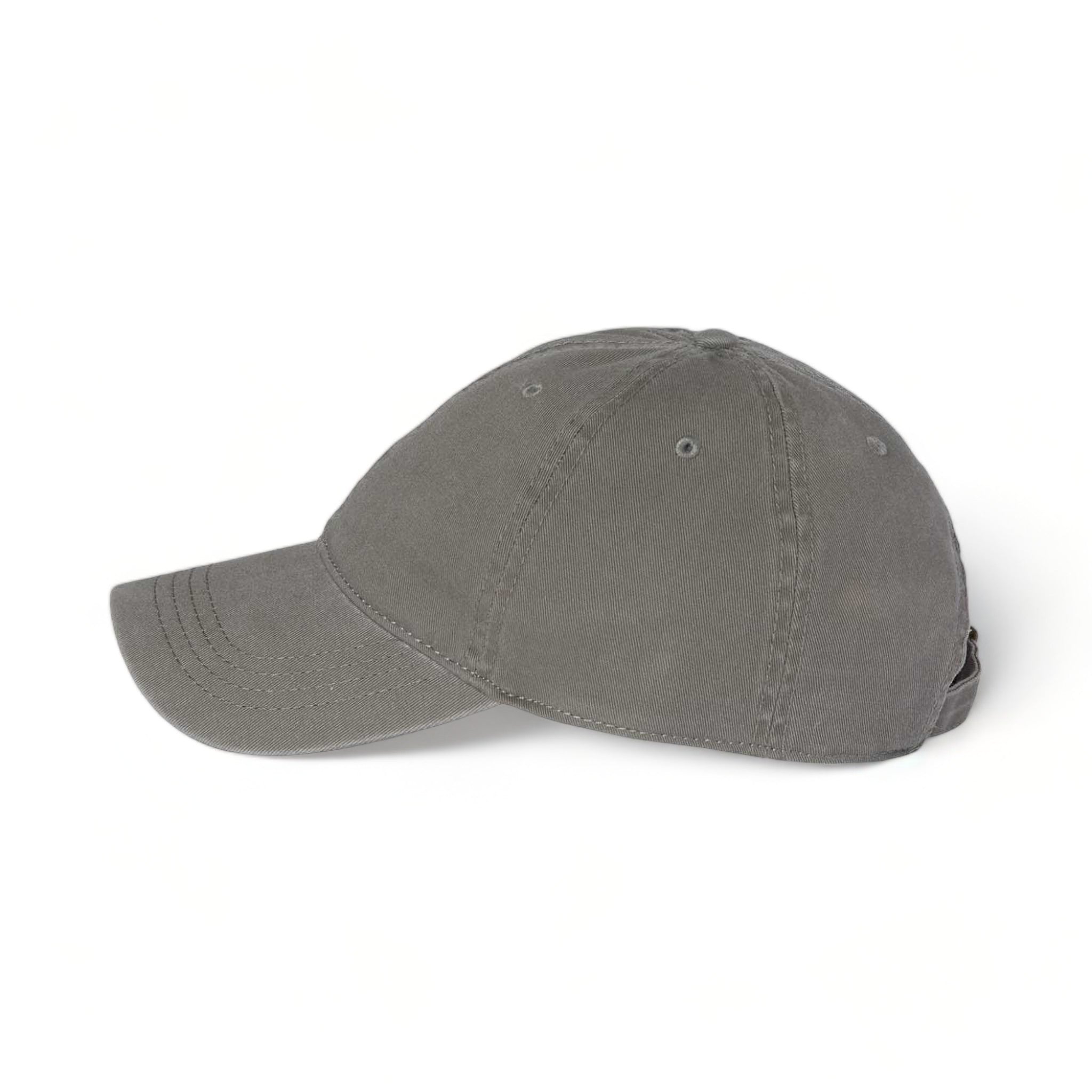 Side view of CAP AMERICA i1002 custom hat in sage