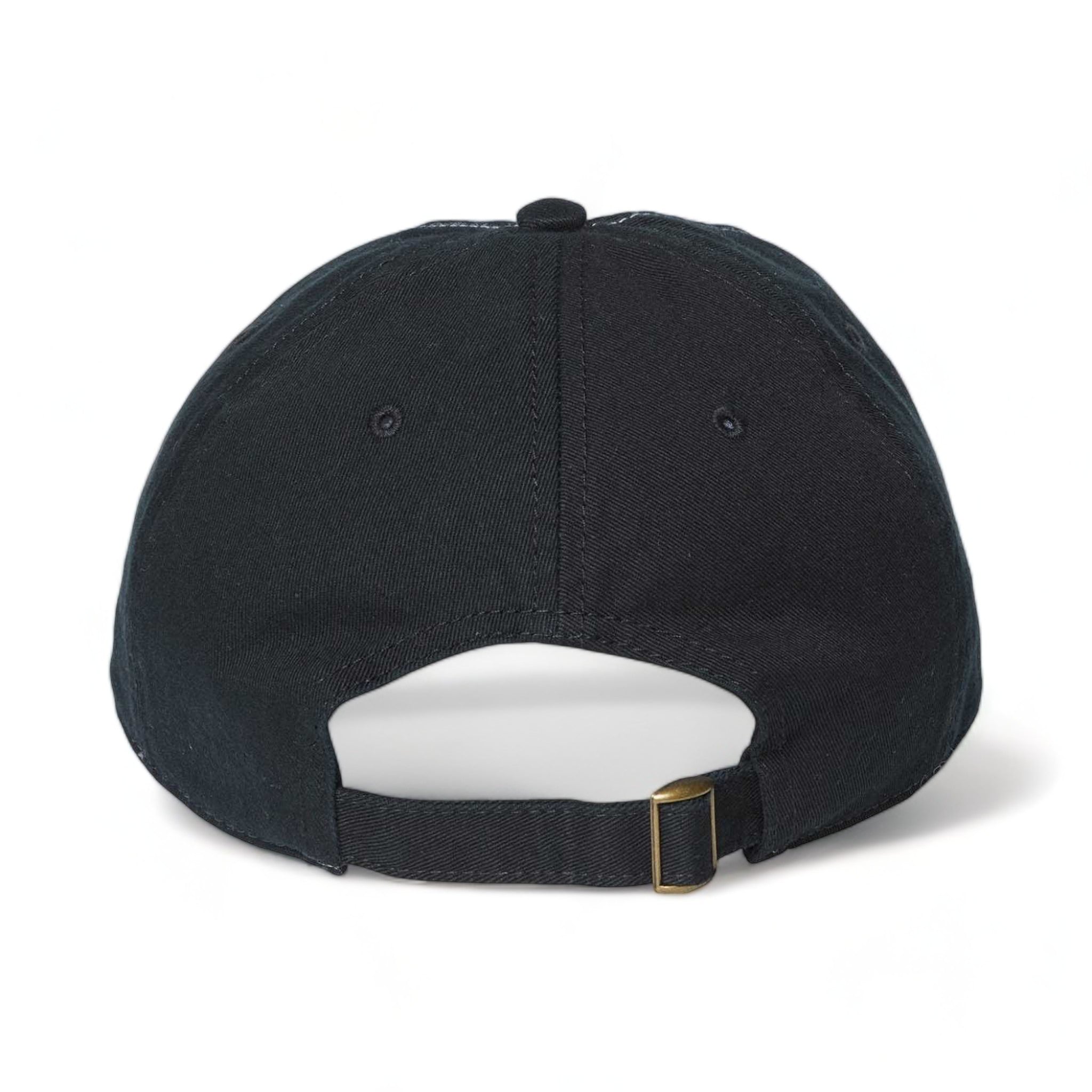 Back view of CAP AMERICA i1002 custom hat in white and black