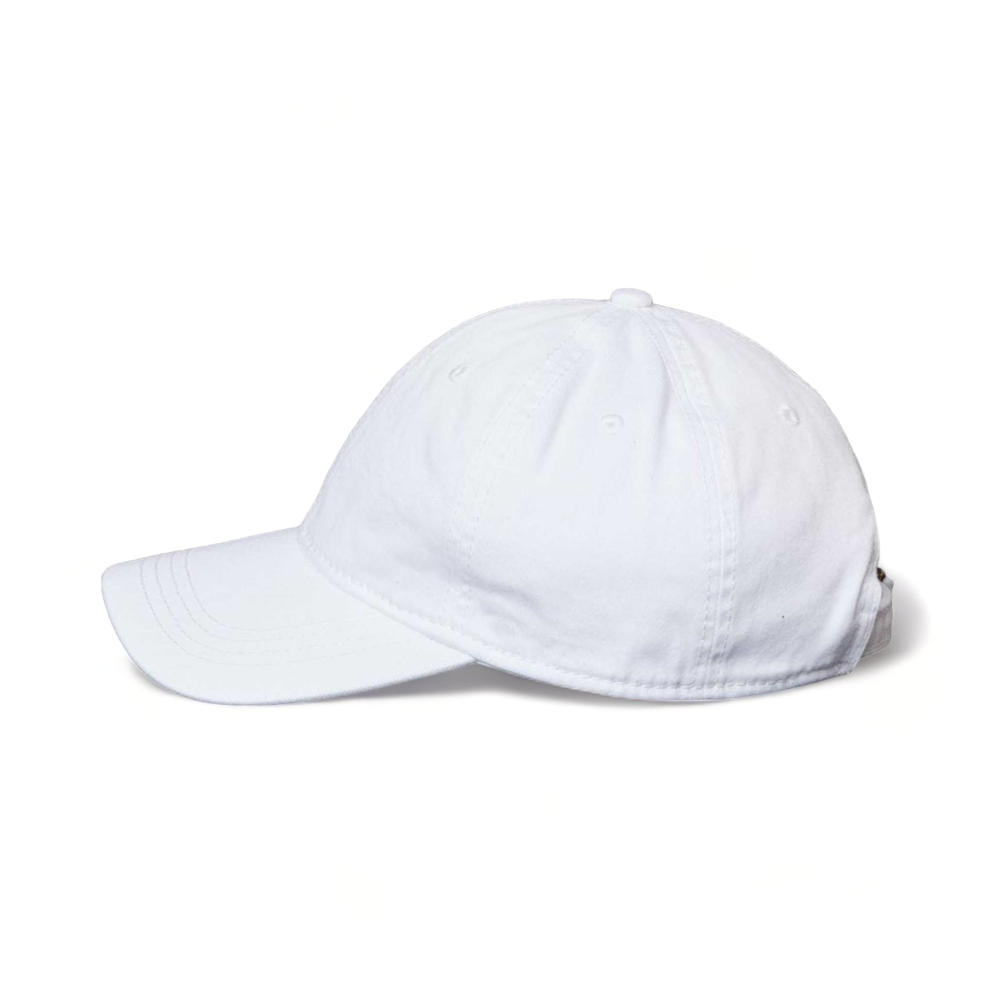 Side view of CAP AMERICA i1002 custom hat in white
