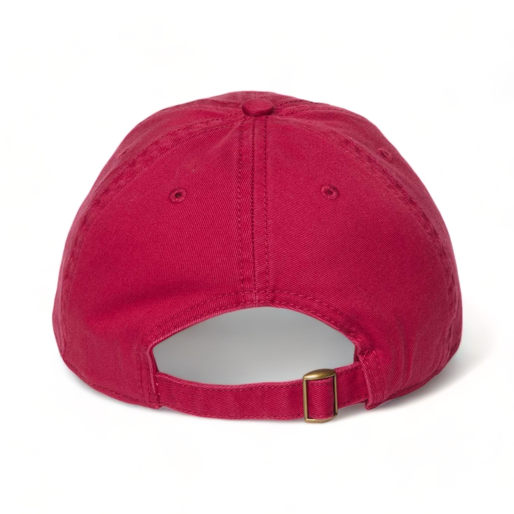 Back view of CAP AMERICA i1002 custom hat in wine