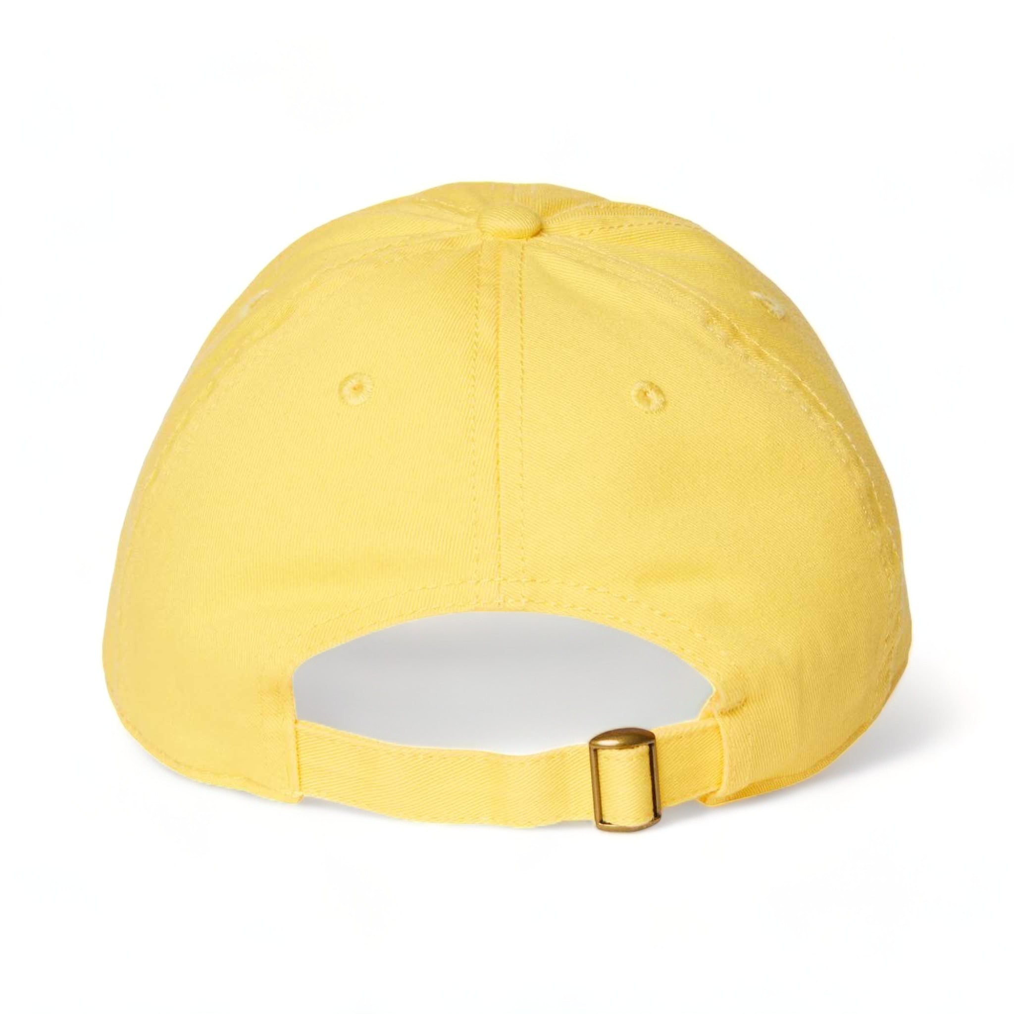 Back view of CAP AMERICA i1002 custom hat in yellow