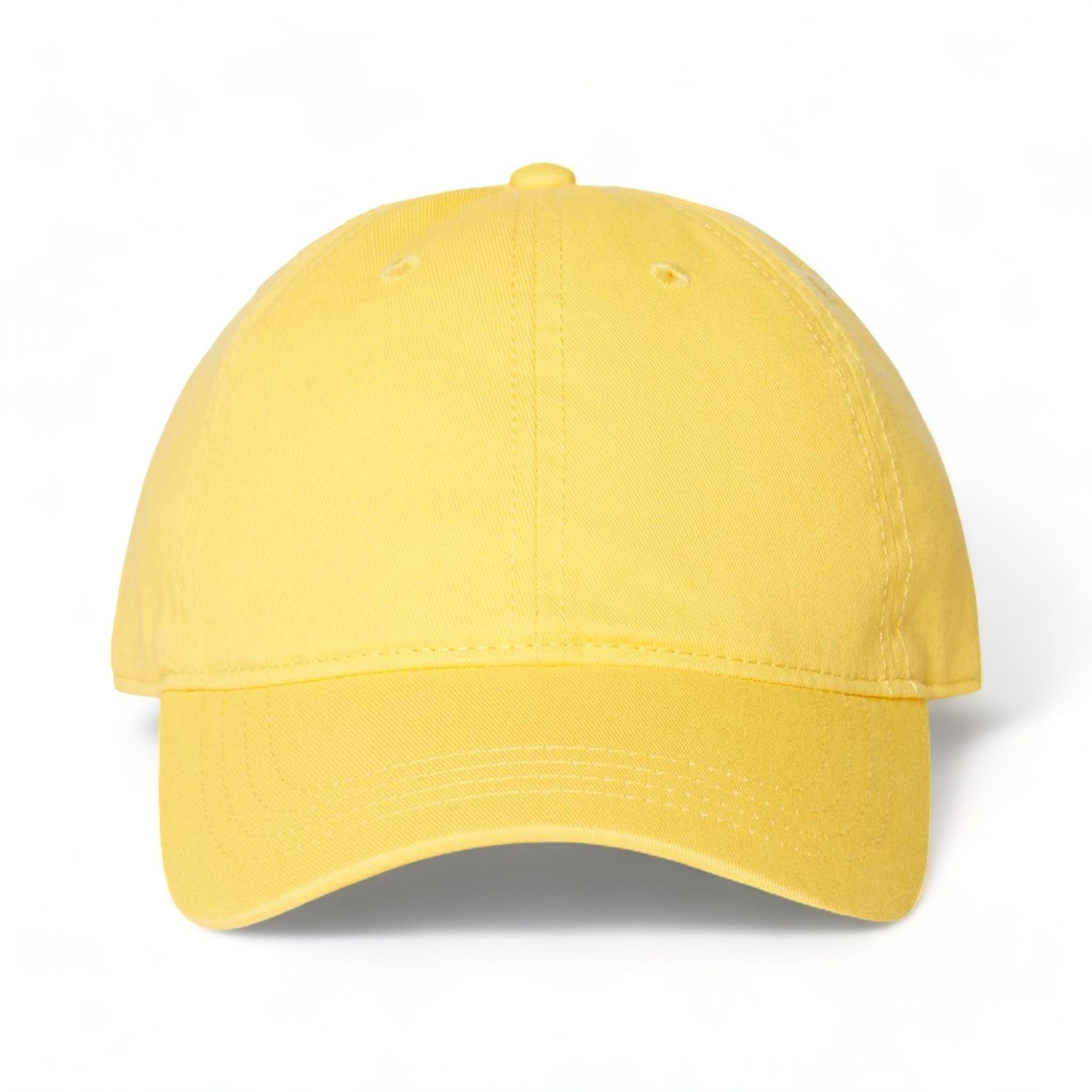 Front view of CAP AMERICA i1002 custom hat in yellow