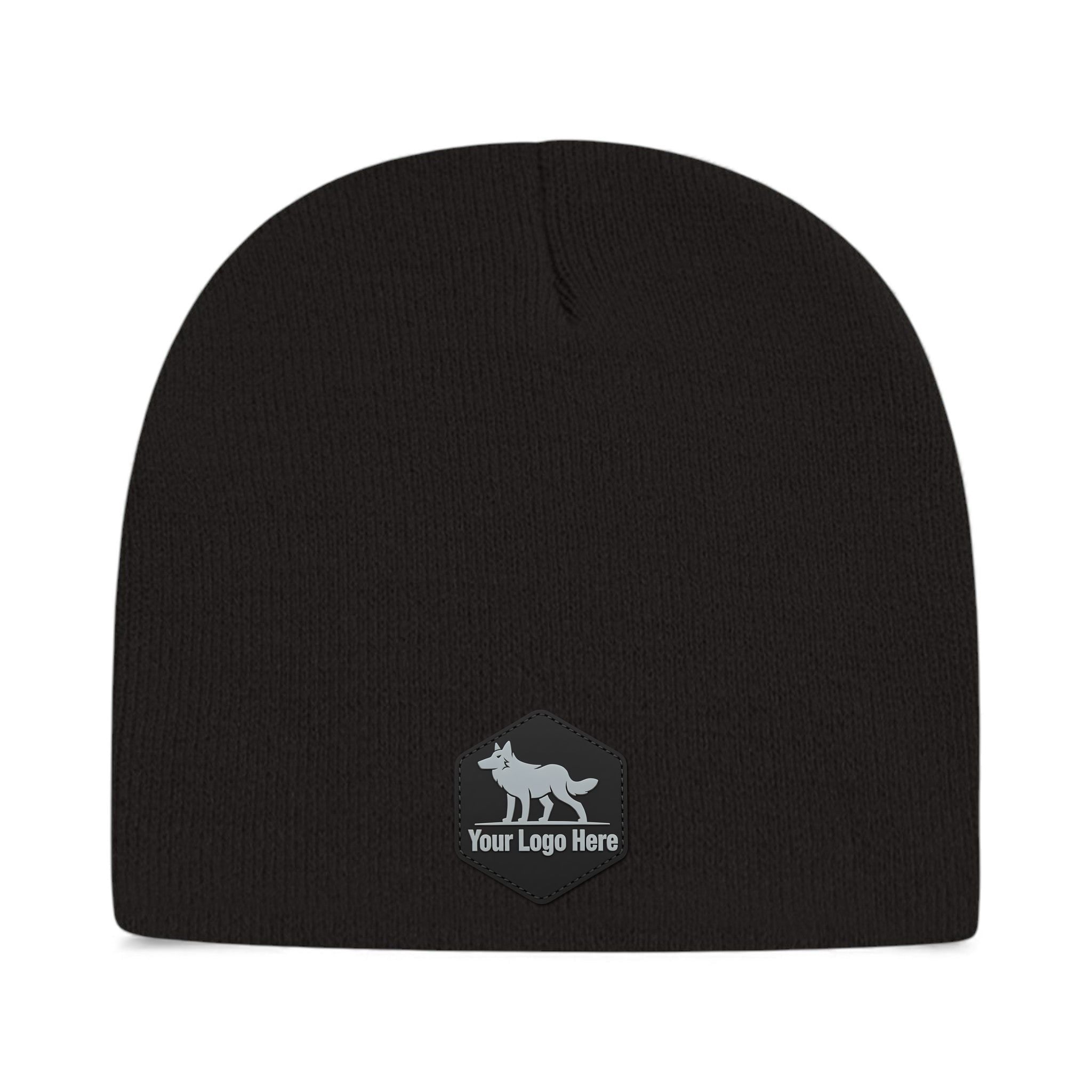 PVC patch preview of Cap America TKN28 custom hat in black