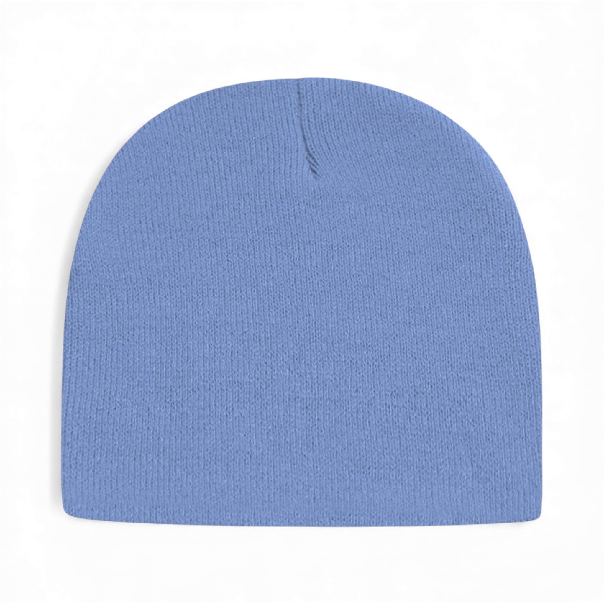 Front view of Cap America TKN28 custom hat in carolina blue