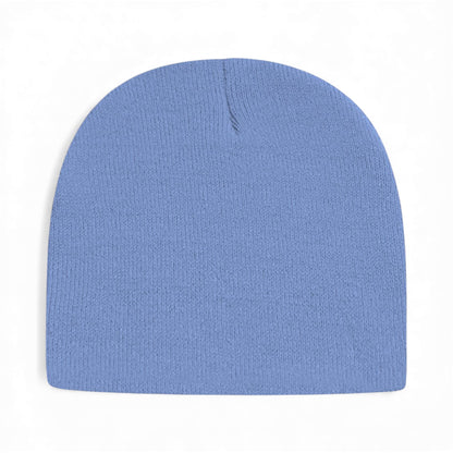 Front view of Cap America TKN28 custom hat in carolina blue