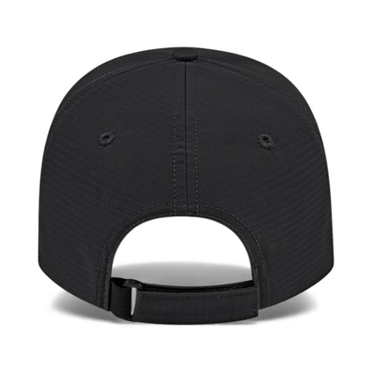Back view of Cap America i7007 custom hat in black