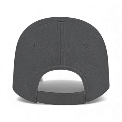 Back view of Cap America x700 custom hat in charcoal