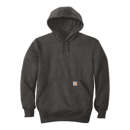 Carhartt CT100615 custom hoodie in carbon heather, front view