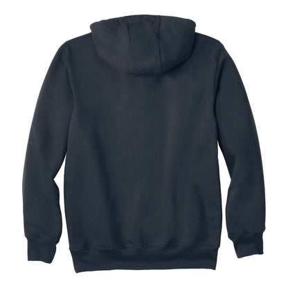 Carhartt CT100615 custom hoodie in new navy, back view
