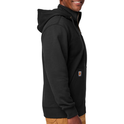Carhartt CT100617 custom hoodie in black, right side view