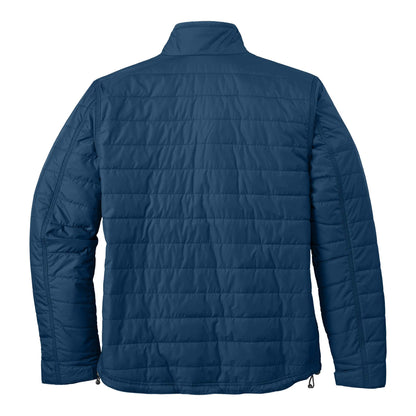 Carhartt CT102208 custom jacket in dark blue, back view