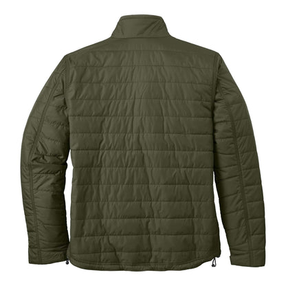 Carhartt CT102208 custom jacket in moss, back view