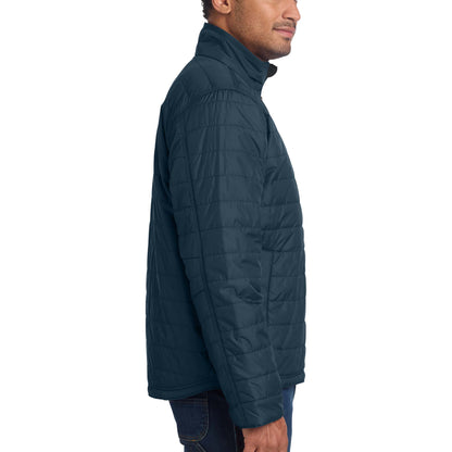 Carhartt CT102208 custom jacket in navy, right side view