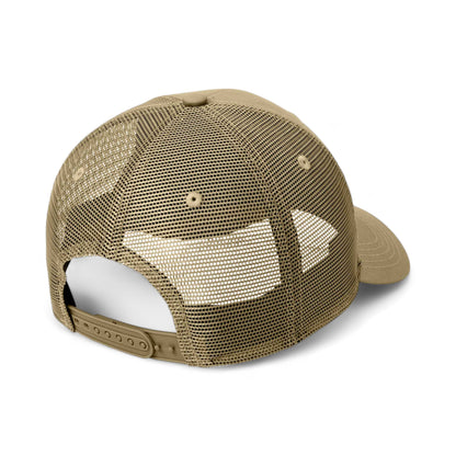 Back view of Carhartt CT103056 custom hat in dark khaki