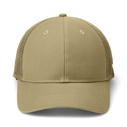 Front view of Carhartt CT103056 custom hat in dark khaki