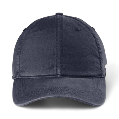 Front view of Carhartt CT103938 custom hat in navy