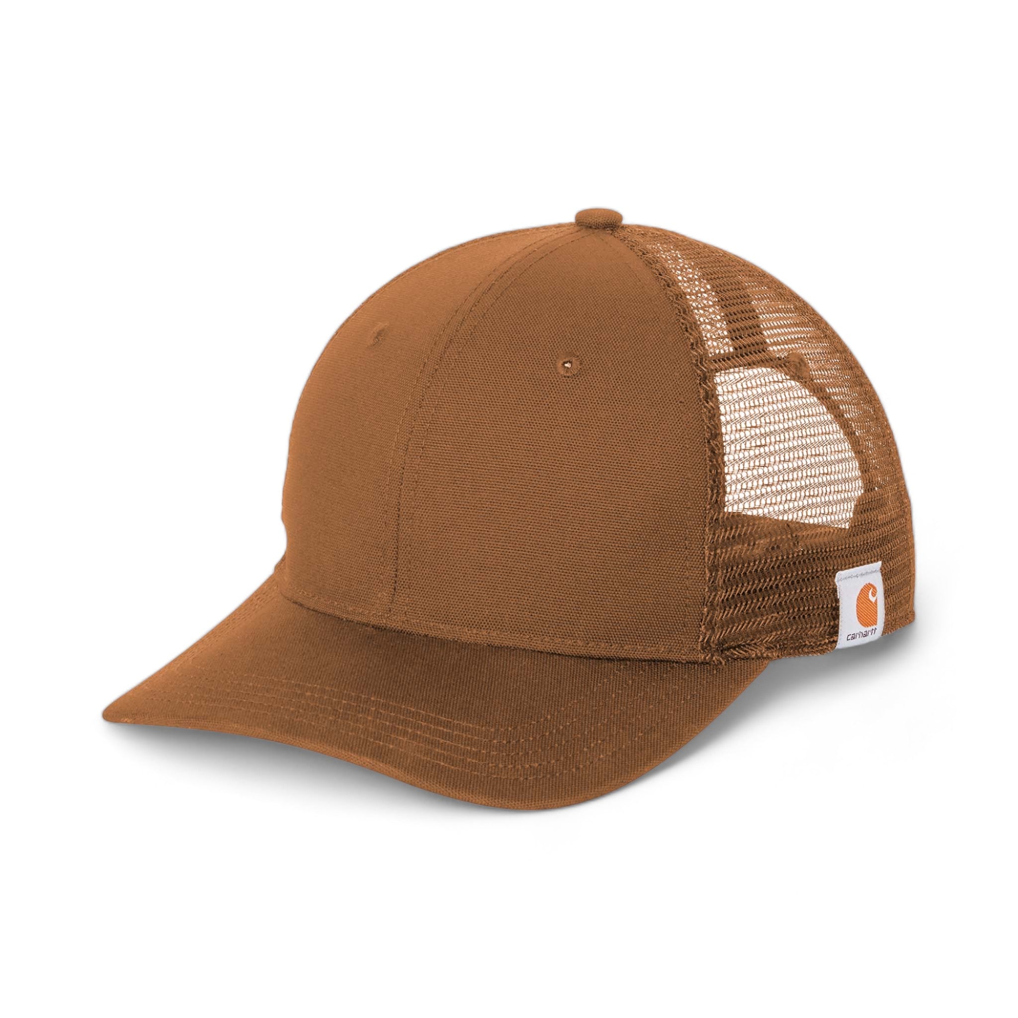 Side view of Carhartt CT105298 custom hat in carhartt brown