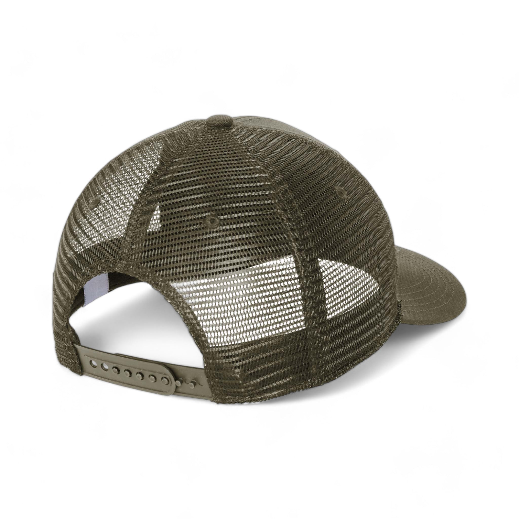 Back view of Carhartt CT105298 custom hat in moss