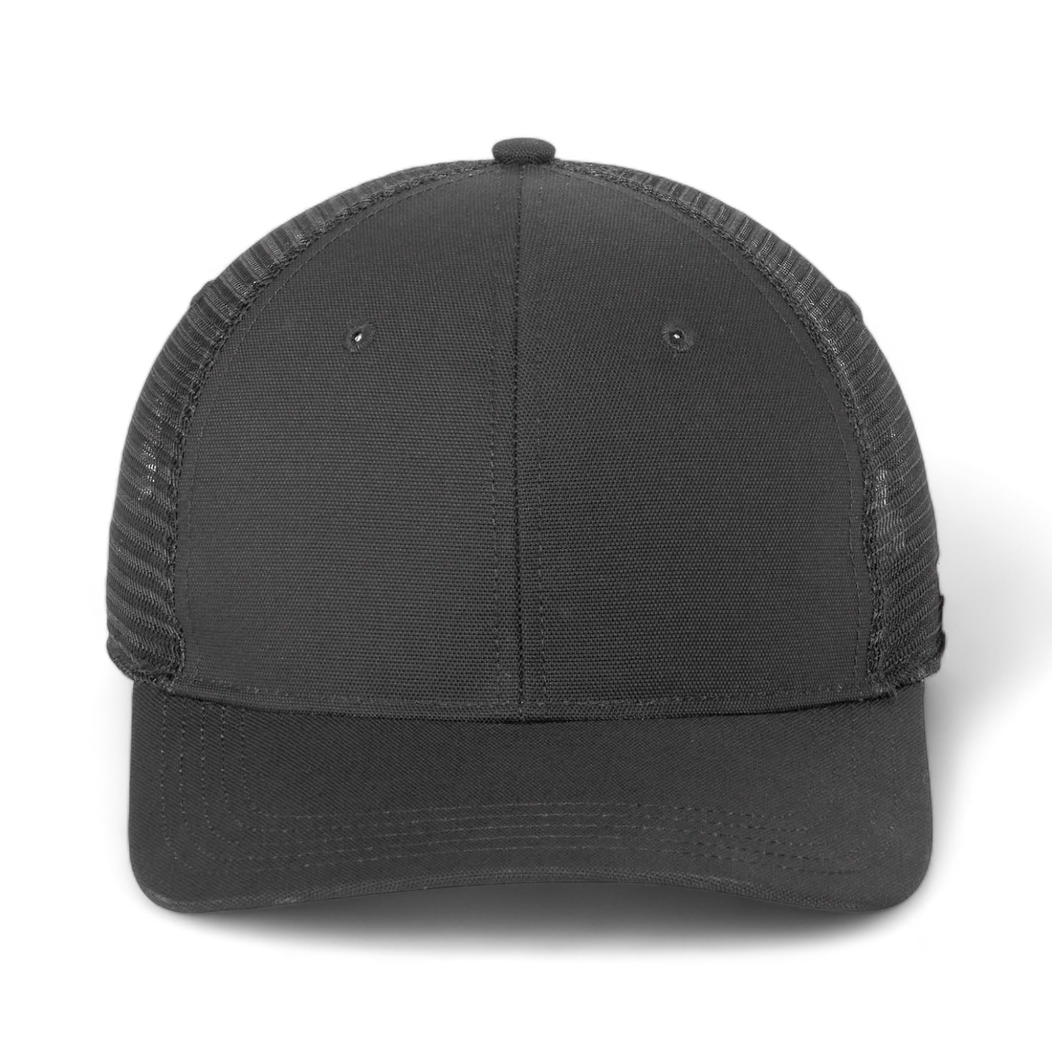 Front view of Carhartt CT105298 custom hat in shadow grey