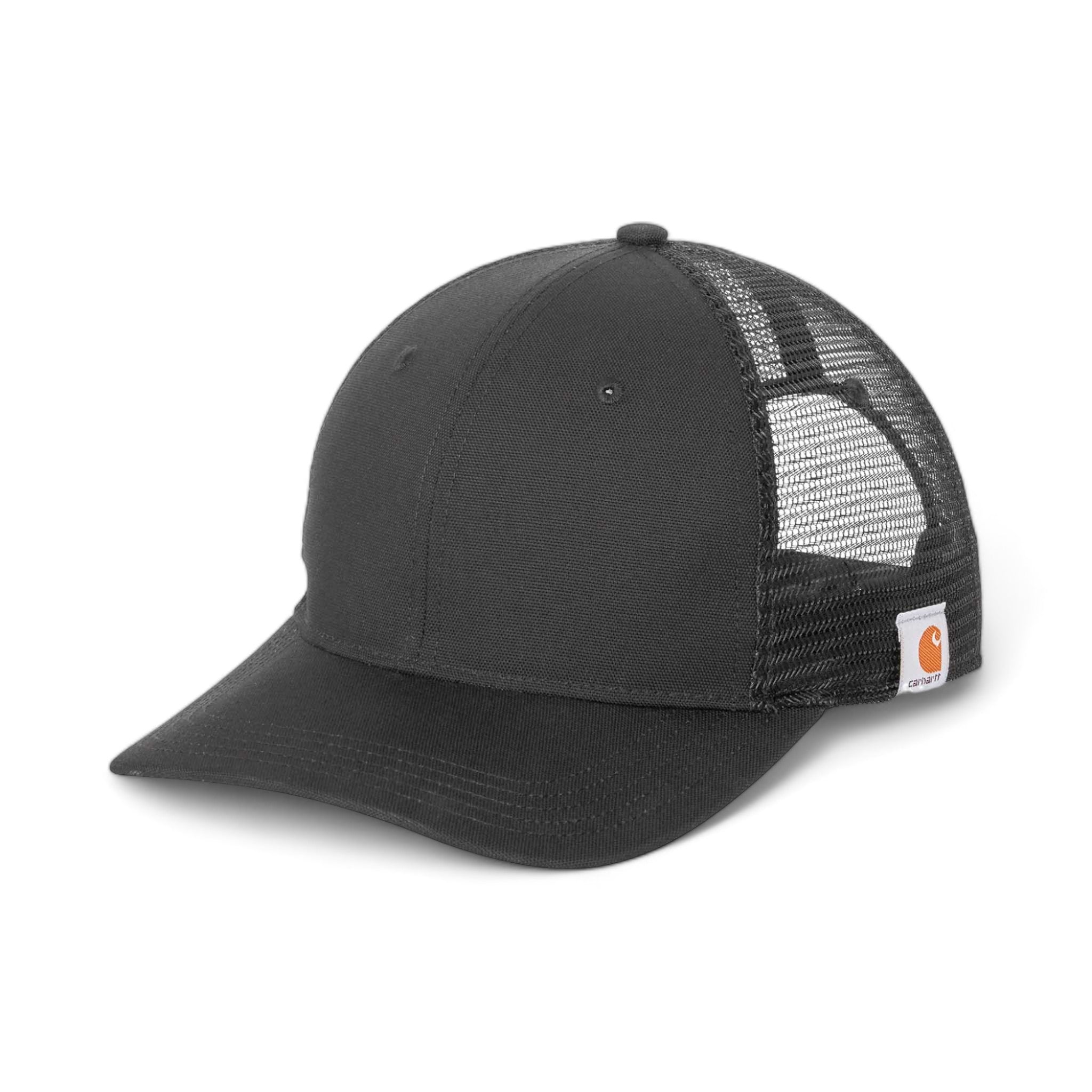 Side view of Carhartt CT105298 custom hat in shadow grey