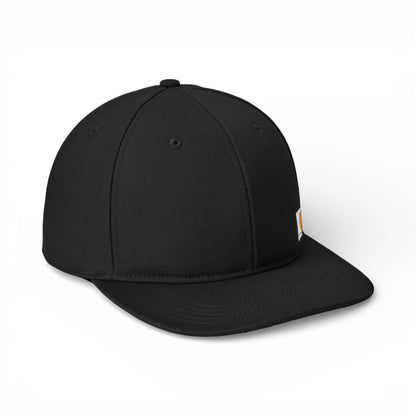 Right side view of Carhartt CT106665 custom hat in black