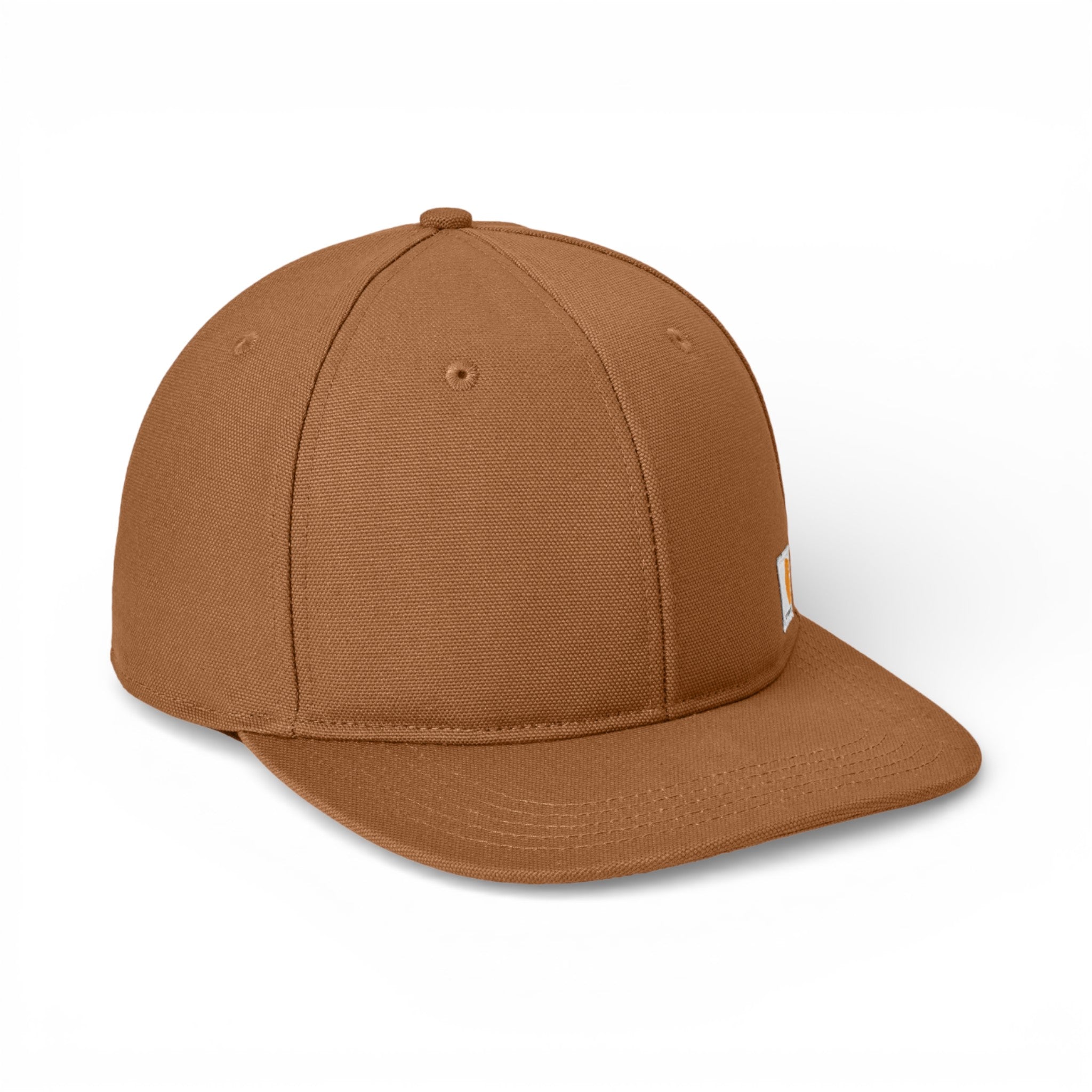 Right side view of Carhartt CT106665 custom hat in carhartt brown