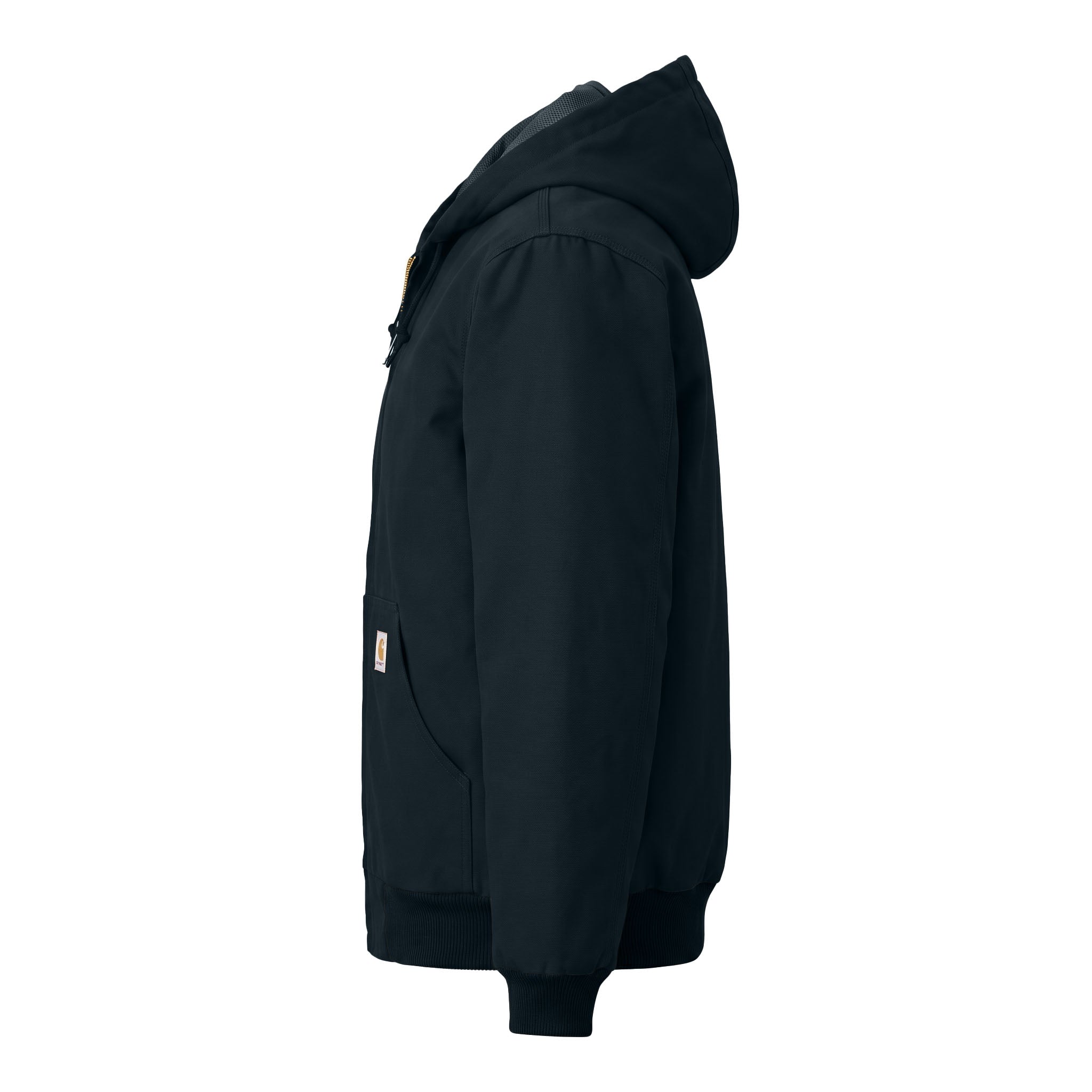 Carhartt CT106678 custom jacket in dark navy, left side view