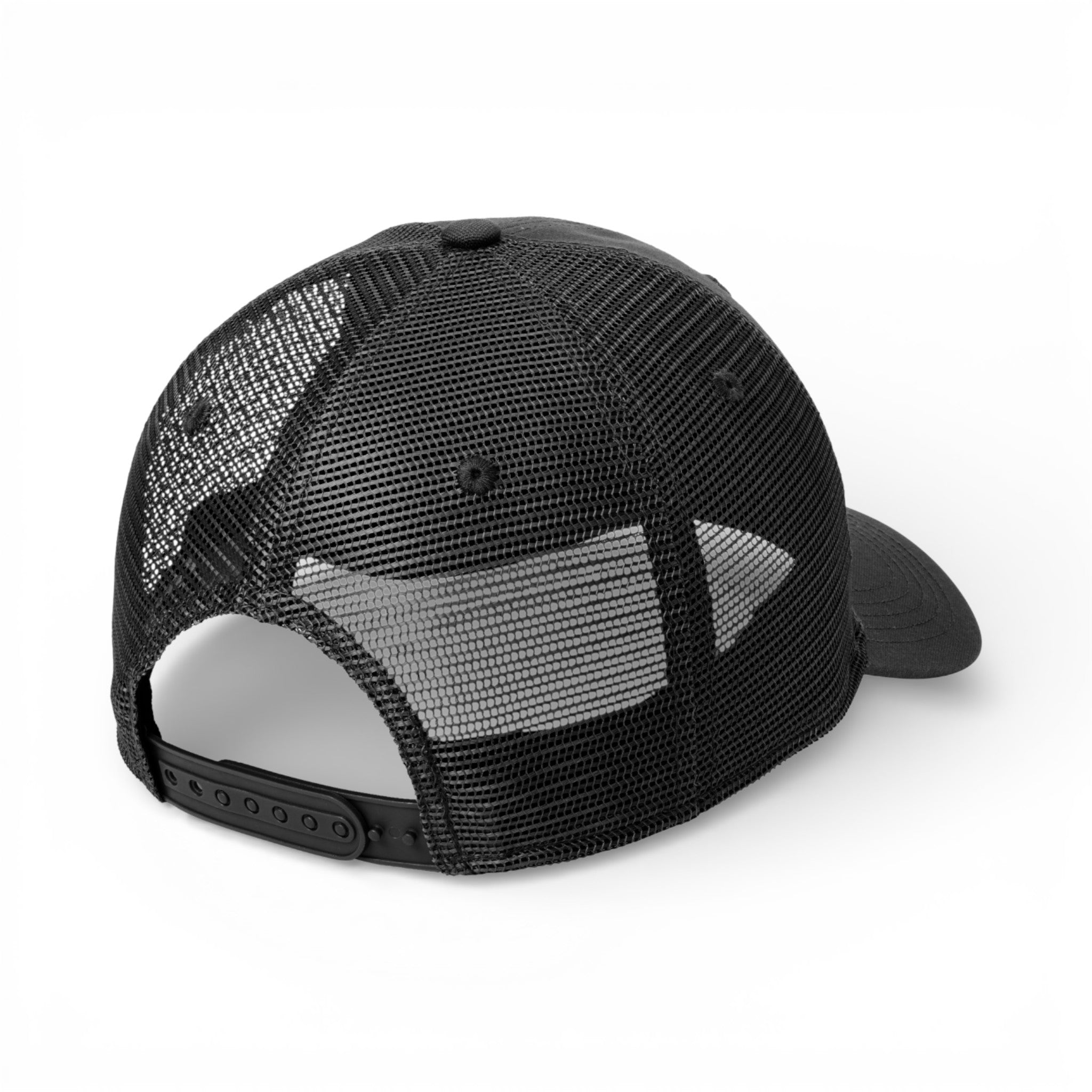Back view of Carhartt CT106687 custom hat in black