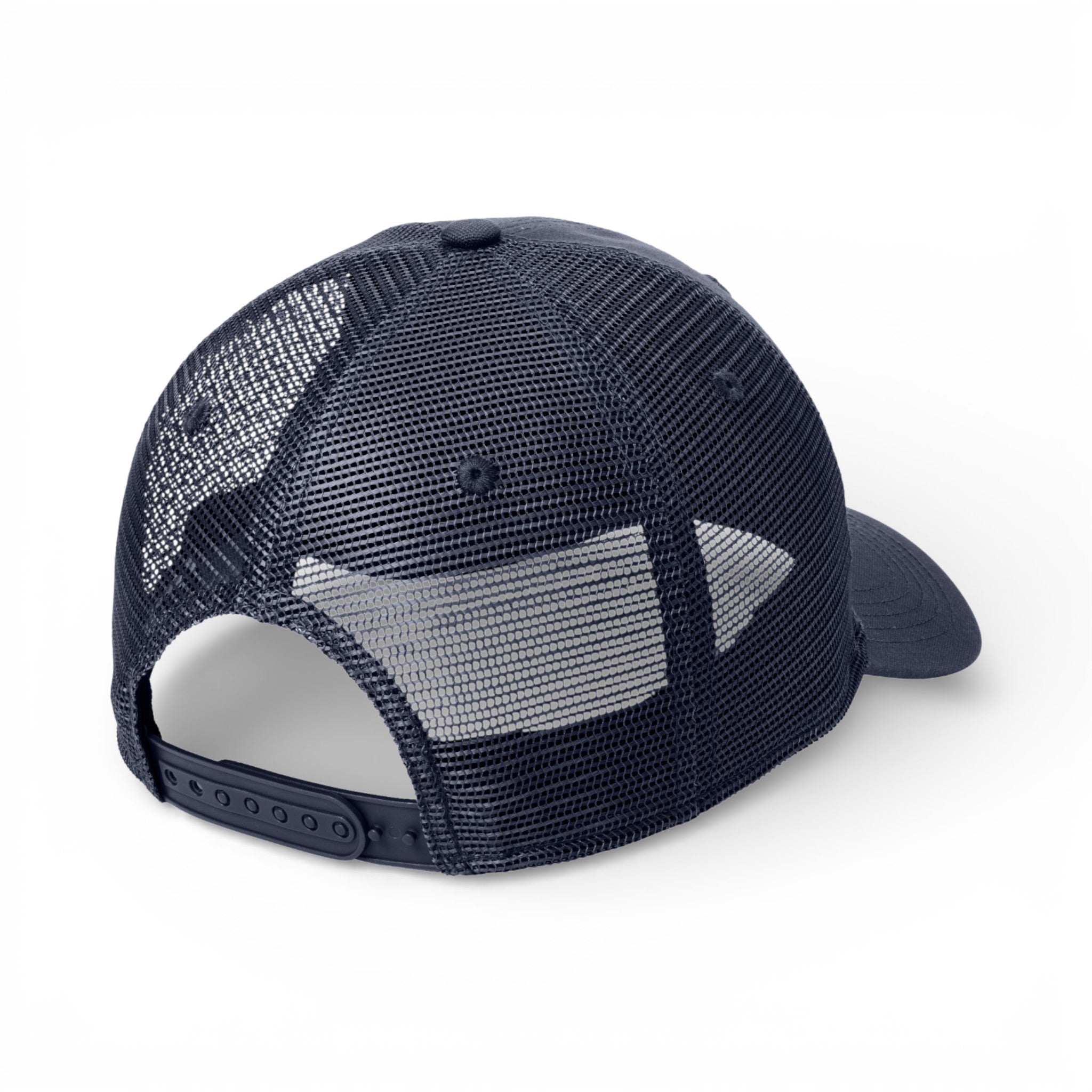 Back view of Carhartt CT106687 custom hat in navy