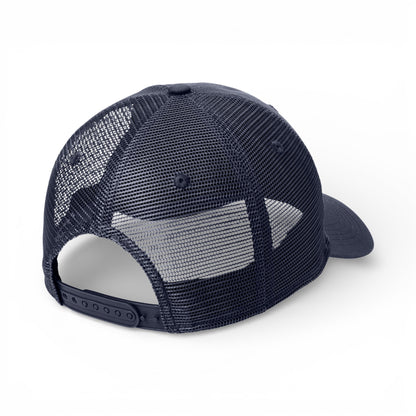 Back view of Carhartt CT106687 custom hat in navy