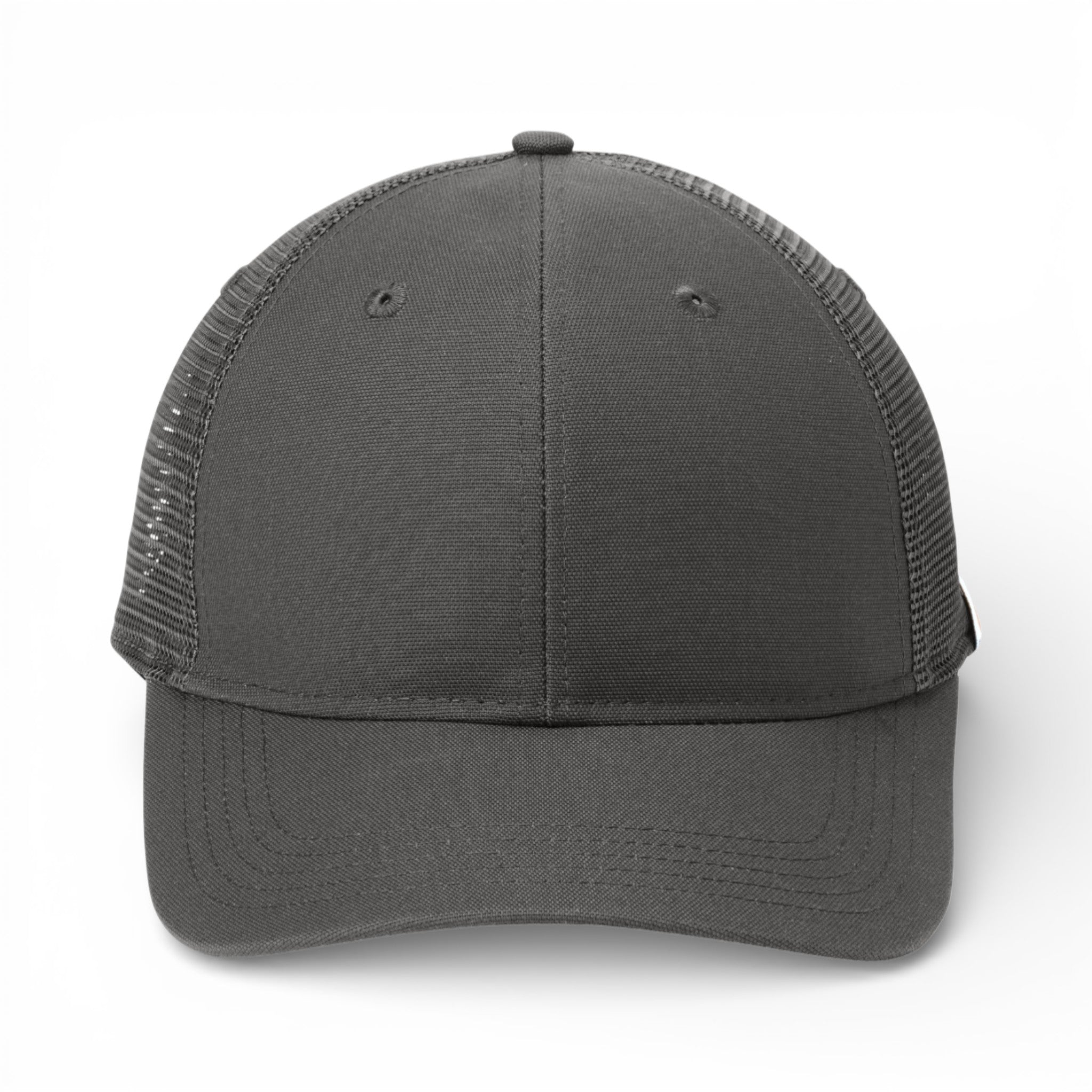 Front view of Carhartt CT106687 custom hat in shadow grey