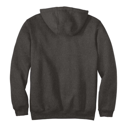 Carhartt CTK121 custom hoodie in carbon heather, back view
