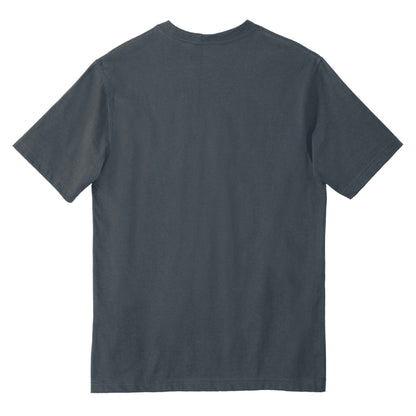 Carhartt CTK87 custom short sleeve t-shirt in bluestone, back view