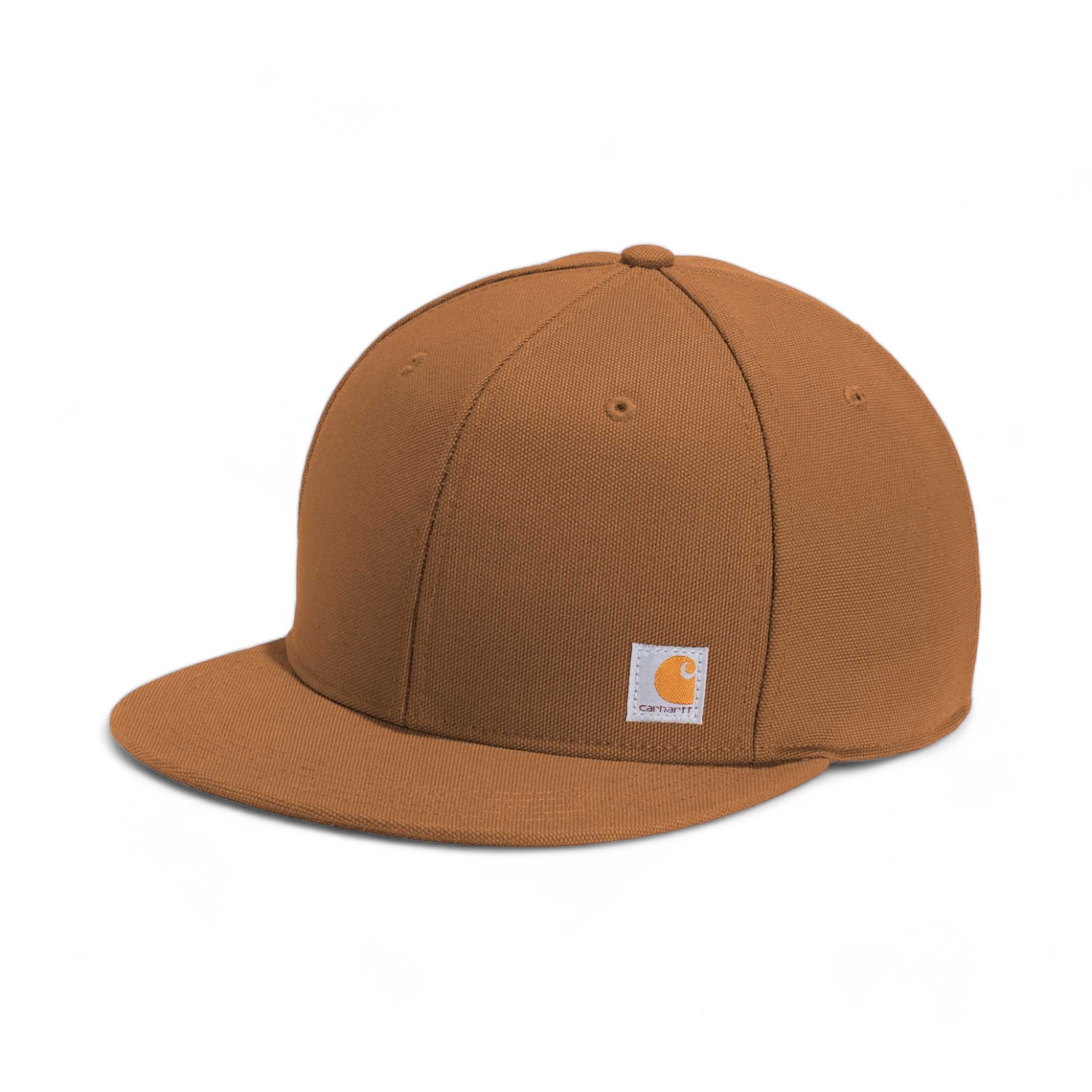 Side view of Carthartt CT101604 custom hat in carhartt brown