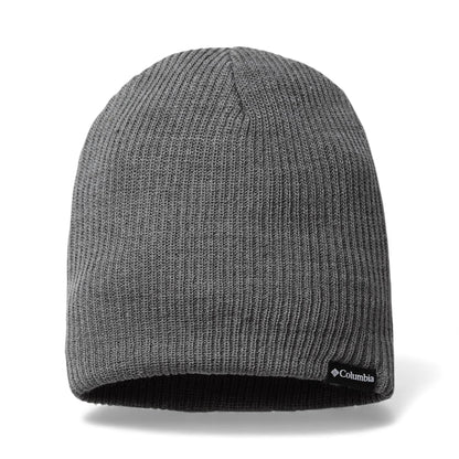 Front view of Columbia 168220 custom hat in charcoal heather