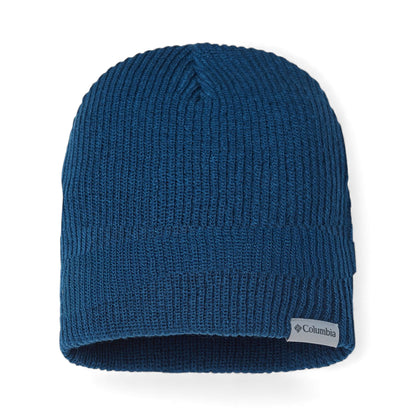 Front view of Columbia 168220 custom hat in dark mountain