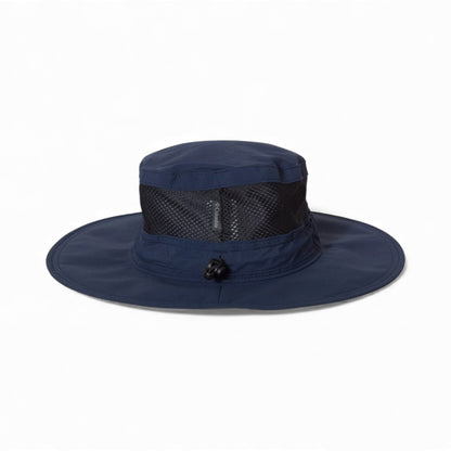 Back view of Columbia 212477 custom hat in collegiate navy