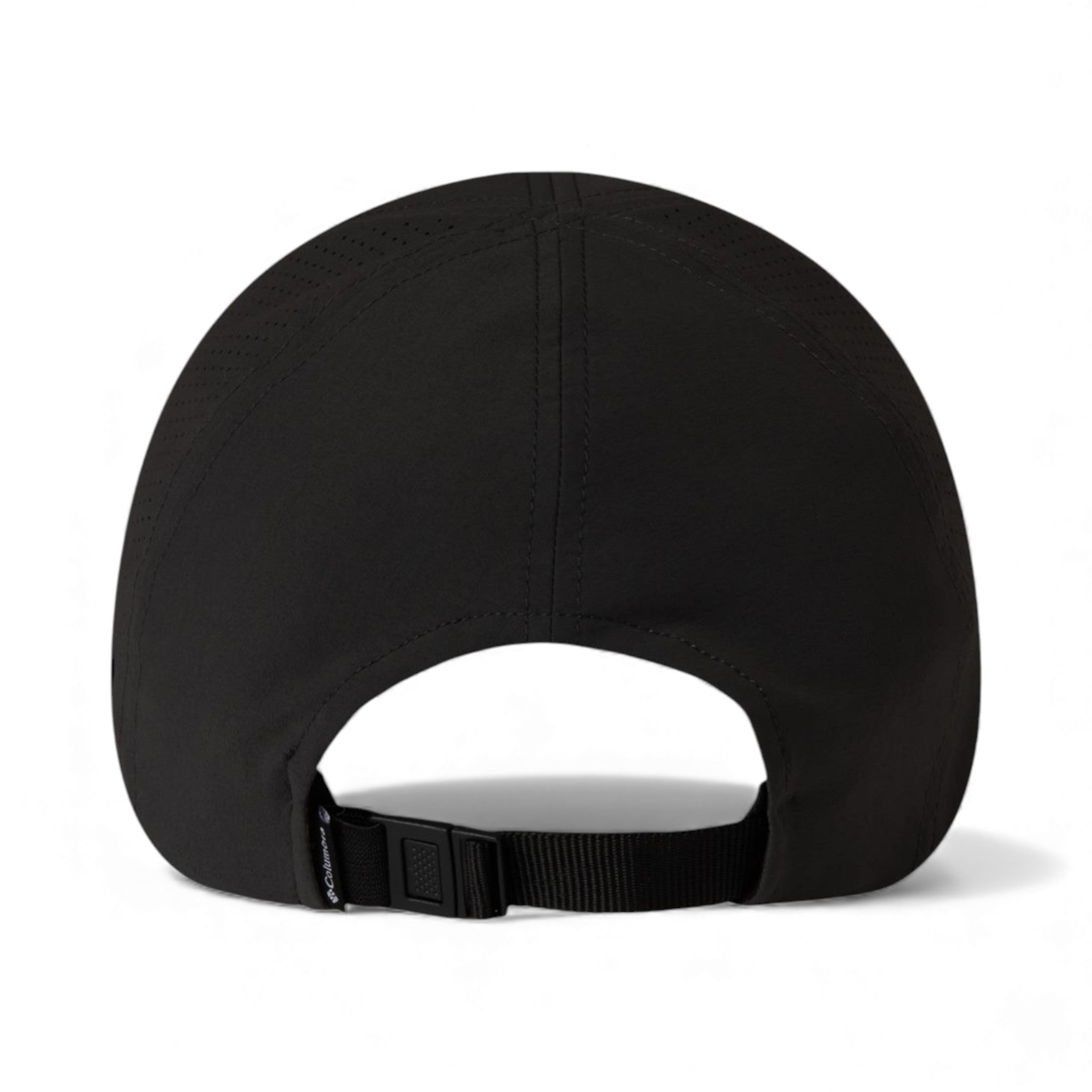 Back view of Columbia 216514 custom hat in black
