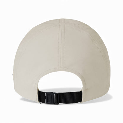 Back view of Columbia 216514 custom hat in fossil
